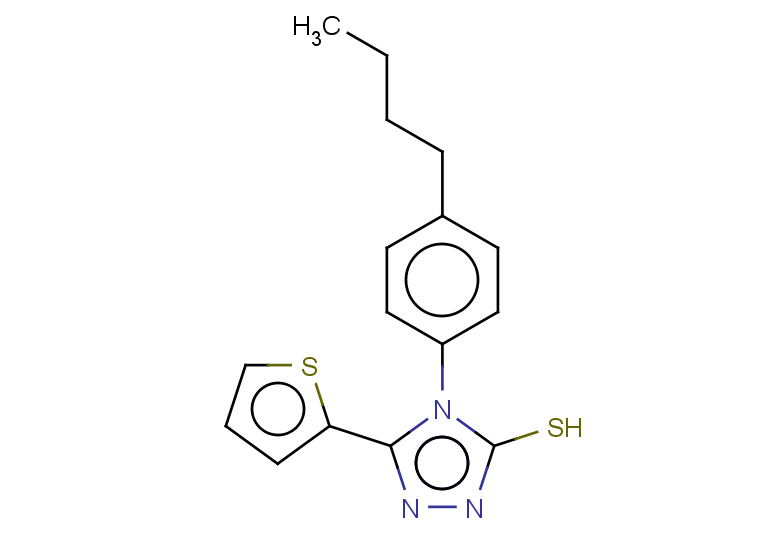 4-(4-butylphenyl)-5-(thiophen-2-yl)-4H-1,2,4-triazole-3-thiol