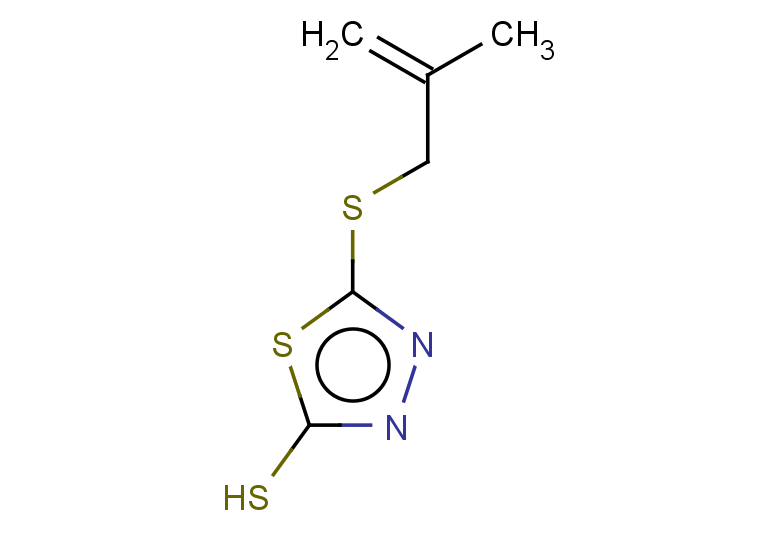 5-[(2-methylprop-2-en-1-yl)sulfanyl]-1,3,4-thiadiazole-2-thiol
