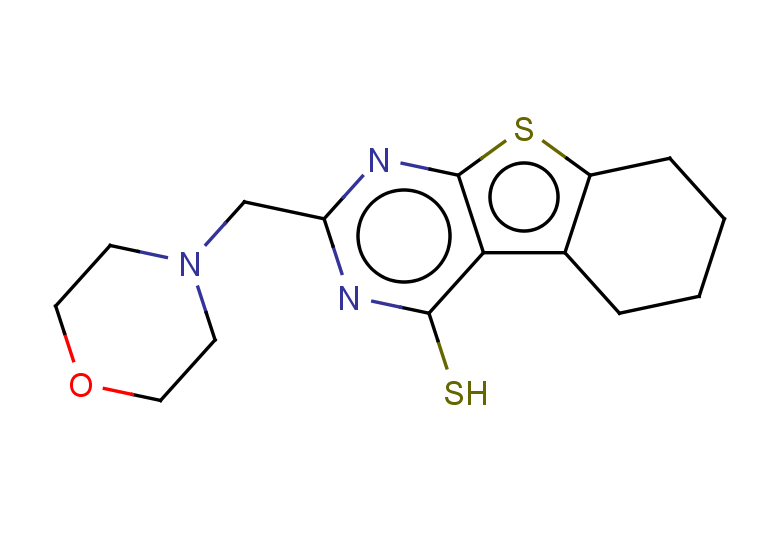 5-(morpholin-4-ylmethyl)-8-thia-4,6-diazatricyclo[7.4.0.0,2,7]trideca-1(9),2,4,6-tetraene-3-thiol