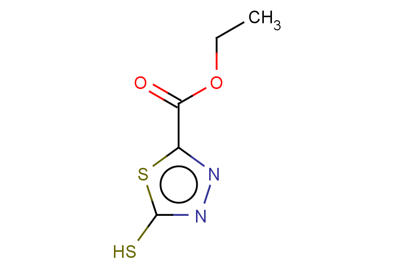 ethyl 5-sulfanyl-1,3,4-thiadiazole-2-carboxylate
