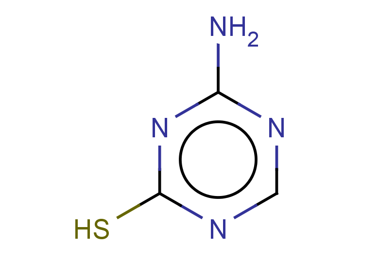 4-amino-1,3,5-triazine-2-thiol