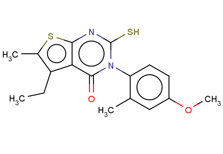 5-ethyl-3-(4-methoxy-2-methylphenyl)-6-methyl-2-sulfanyl-3H,4H-thieno[2,3-d]pyrimidin-4-one