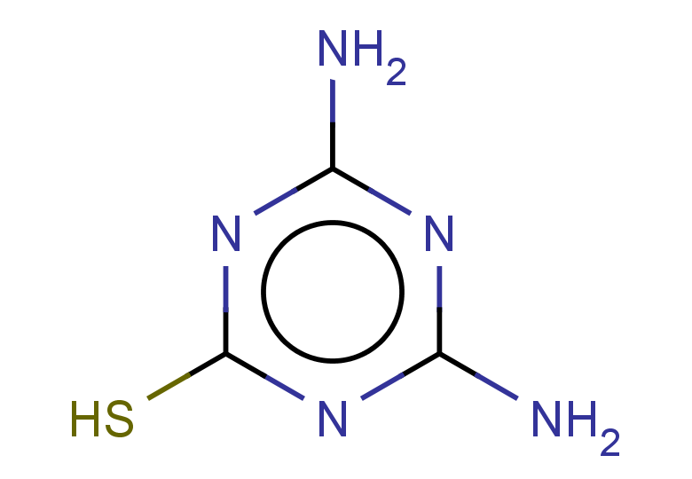 diamino-1,3,5-triazine-2-thiol