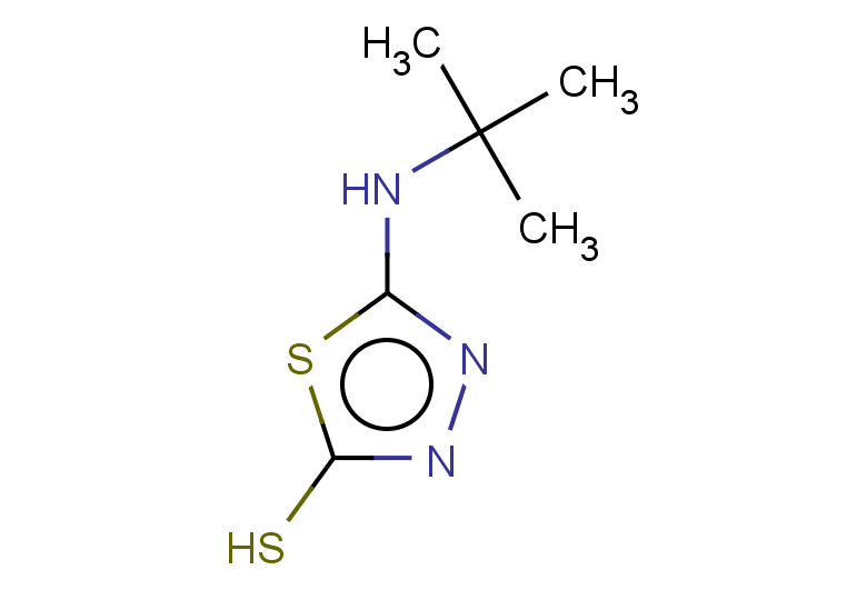 5-(tert-butylamino)-1,3,4-thiadiazole-2-thiol