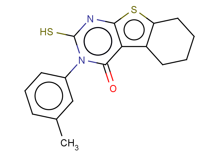 4-(3-methylphenyl)-5-sulfanyl-8-thia-4,6-diazatricyclo[7.4.0.0,2,7]trideca-1(9),2(7),5-trien-3-one