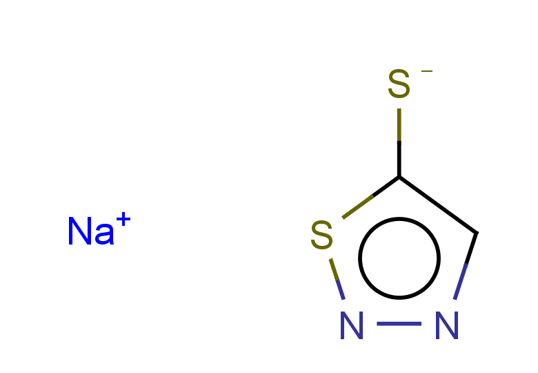 sodium (1,2,3-thiadiazol-5-yl)sulfanide
