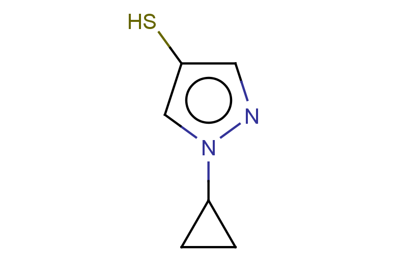 1-cyclopropyl-1H-pyrazole-4-thiol