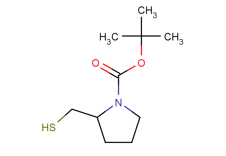 tert-butyl 2-(sulfanylmethyl)pyrrolidine-1-carboxylate