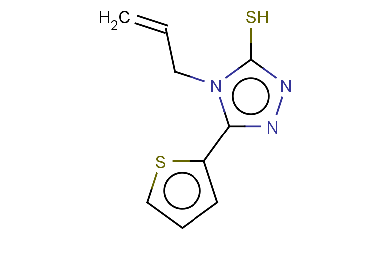 4-(prop-2-en-1-yl)-5-(thiophen-2-yl)-4H-1,2,4-triazole-3-thiol