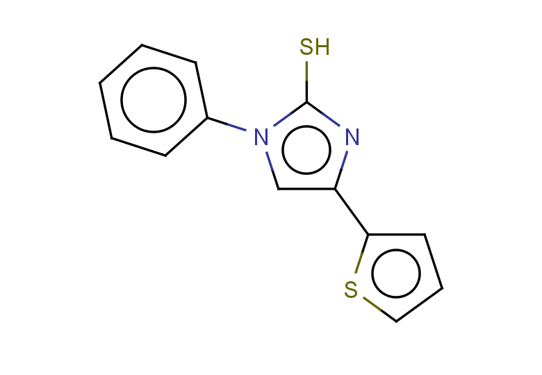 1-phenyl-4-(thiophen-2-yl)-1H-imidazole-2-thiol
