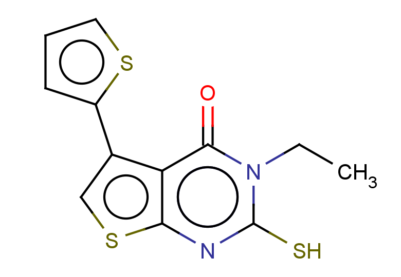 3-ethyl-2-sulfanyl-5-(thiophen-2-yl)-3H,4H-thieno[2,3-d]pyrimidin-4-one