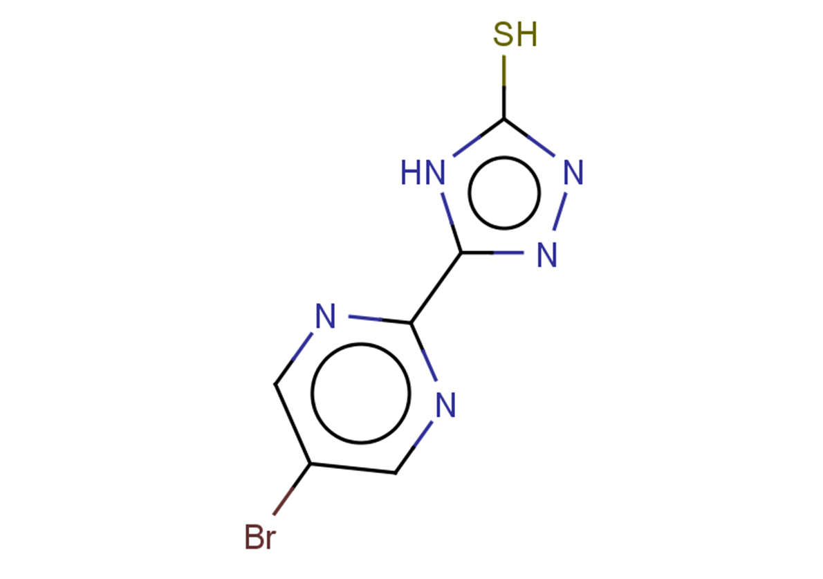 5-(5-bromopyrimidin-2-yl)-4H-1,2,4-triazole-3-thiol