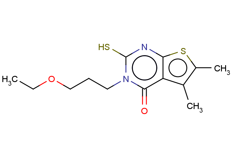 3-(3-ethoxypropyl)-5,6-dimethyl-2-sulfanyl-3H,4H-thieno[2,3-d]pyrimidin-4-one