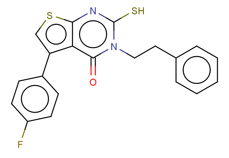 5-(4-fluorophenyl)-3-(2-phenylethyl)-2-sulfanyl-3H,4H-thieno[2,3-d]pyrimidin-4-one