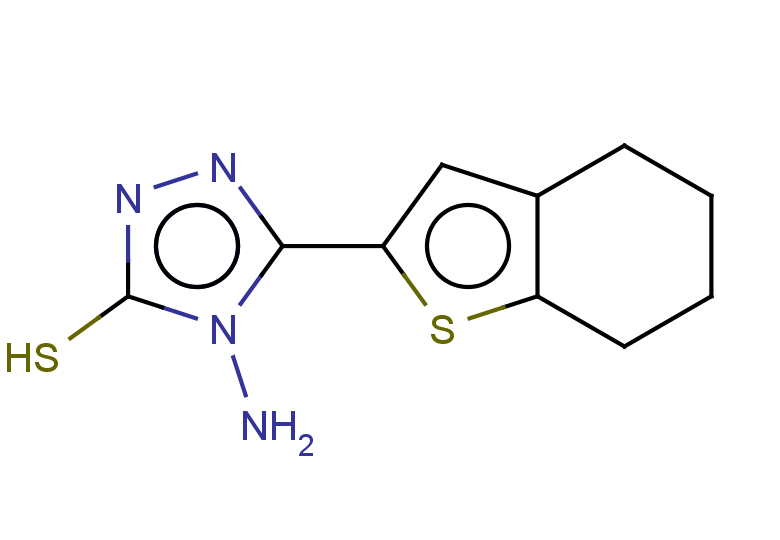 4-AMINO-5-(4,5,6,7-TETRAHYDRO-1-BENZOTHIOPHEN-2-YL)-4H-1,2,4-TRIAZOLE-3-T+