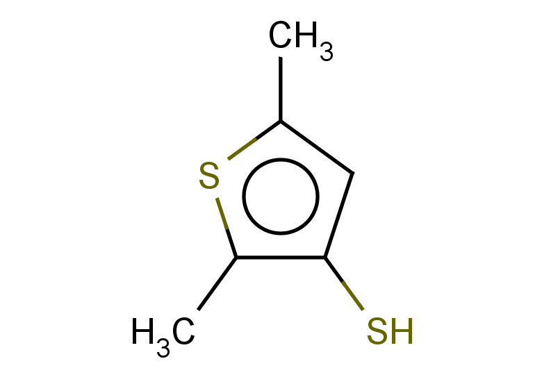 2,5-dimethylthiophene-3-thiol
