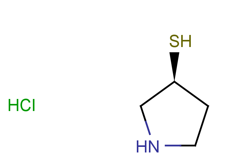 (3S)-pyrrolidine-3-thiol hydrochloride