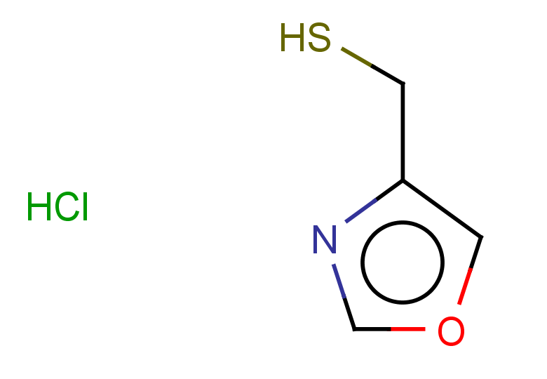 (1,3-oxazol-4-yl)methanethiol hydrochloride