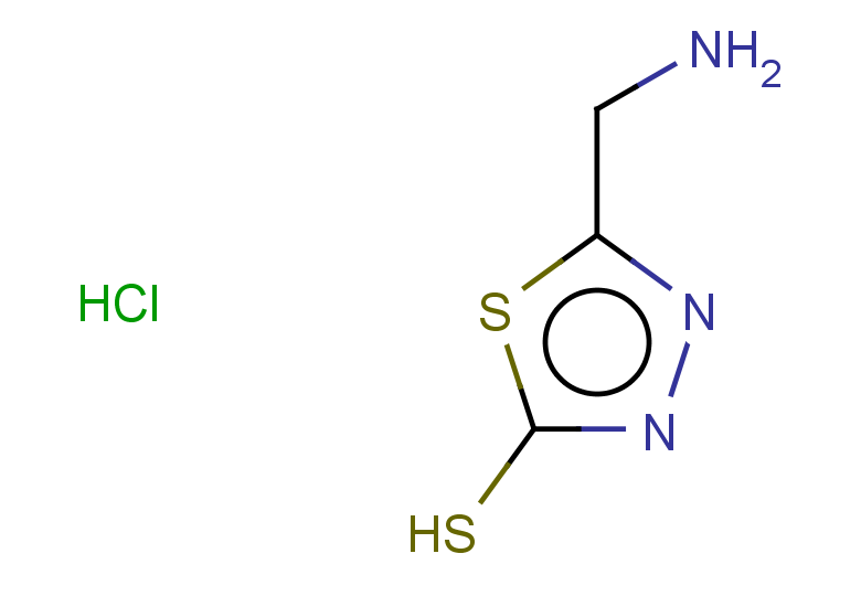5-(aminomethyl)-1,3,4-thiadiazole-2-thiol hydrochloride
