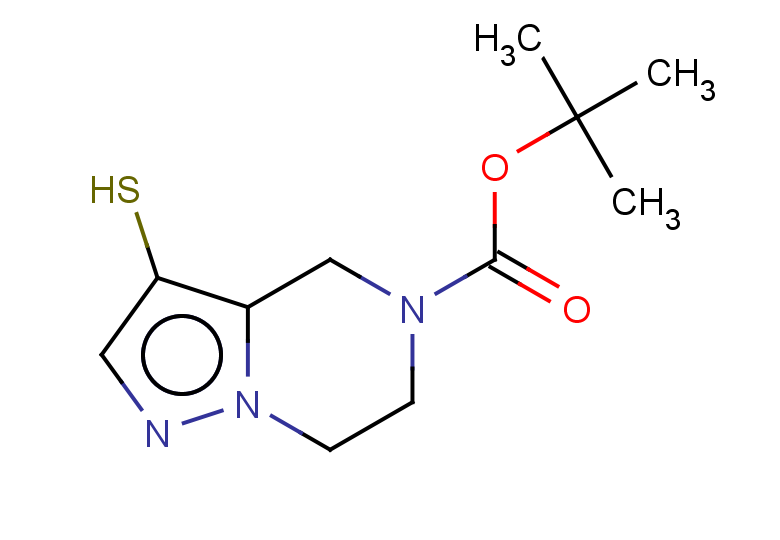 tert-butyl 3-sulfanyl-4H,5H,6H,7H-pyrazolo[1,5-a]pyrazine-5-carboxylate