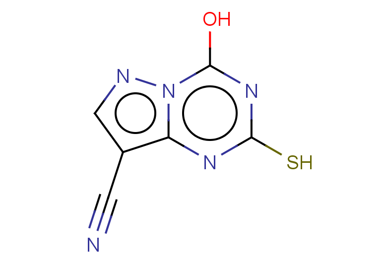 4-hydroxy-2-sulfanylpyrazolo[1,5-a][1,3,5]triazine-8-carbonitrile