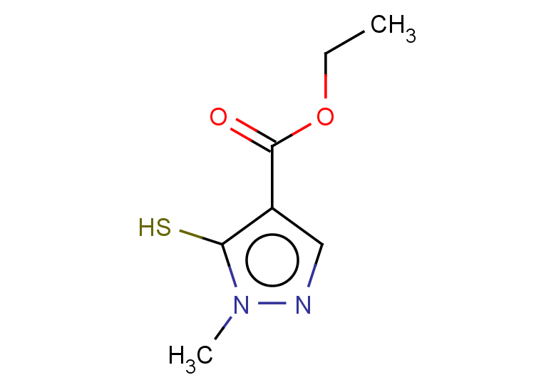 ethyl 1-methyl-5-sulfanyl-1H-pyrazole-4-carboxylate
