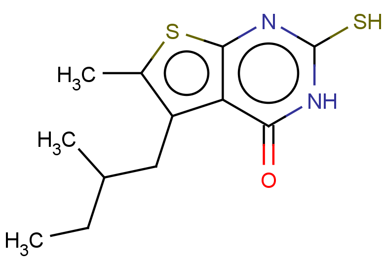 6-methyl-5-(2-methylbutyl)-2-sulfanyl-3H,4H-thieno[2,3-d]pyrimidin-4-one