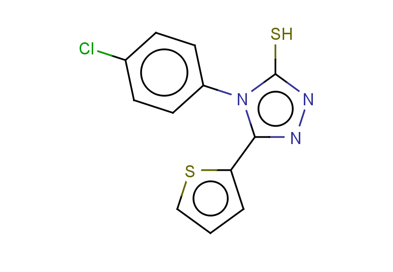 4-(4-chlorophenyl)-5-(thiophen-2-yl)-4H-1,2,4-triazole-3-thiol