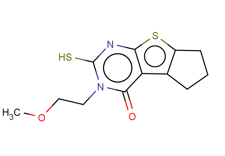 11-(2-methoxyethyl)-10-sulfanyl-7-thia-9,11-diazatricyclo[6.4.0.0,2,6]dodeca-1(8),2(6),9-trien-12-one