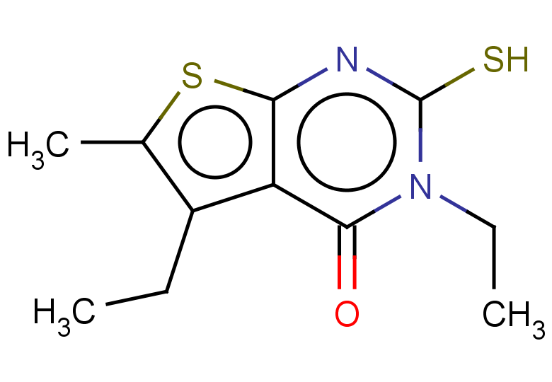3,5-diethyl-6-methyl-2-sulfanyl-3H,4H-thieno[2,3-d]pyrimidin-4-one