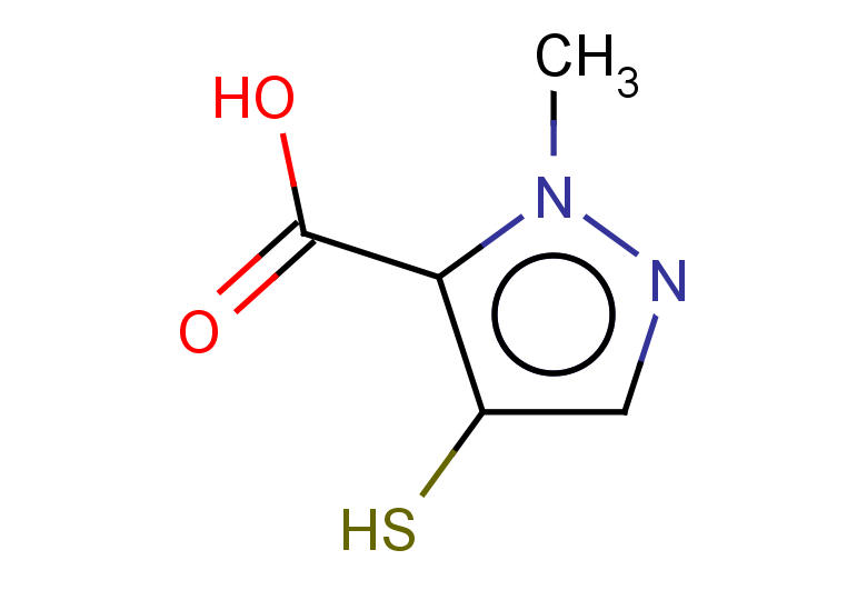 1-methyl-4-sulfanyl-1H-pyrazole-5-carboxylic acid
