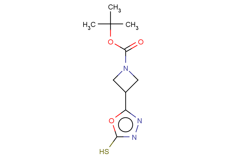 tert-butyl 3-(5-sulfanyl-1,3,4-oxadiazol-2-yl)azetidine-1-carboxylate