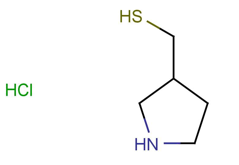 (pyrrolidin-3-yl)methanethiol hydrochloride
