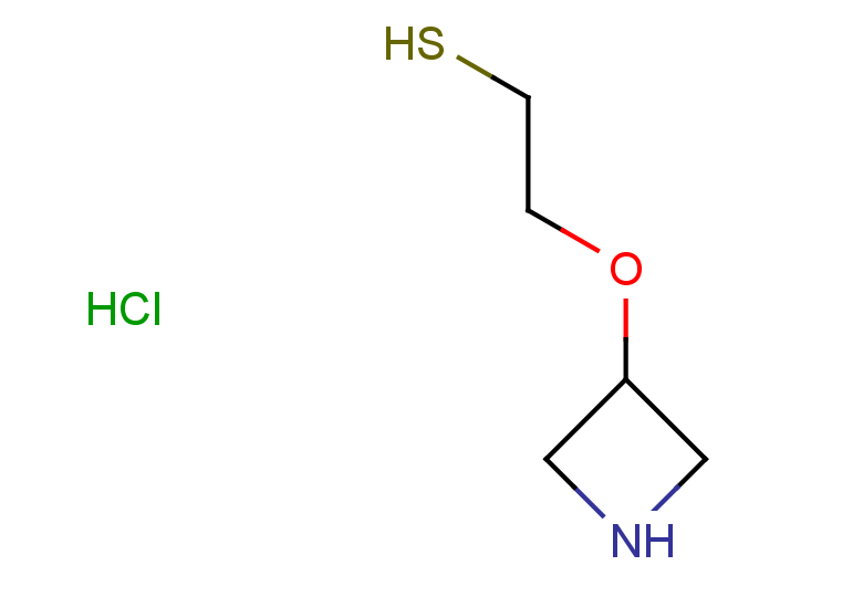 2-(azetidin-3-yloxy)ethane-1-thiol hydrochloride