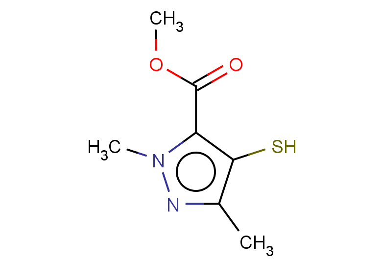 methyl 1,3-dimethyl-4-sulfanyl-1H-pyrazole-5-carboxylate