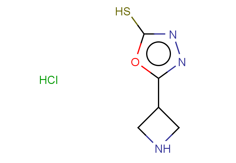 5-(azetidin-3-yl)-1,3,4-oxadiazole-2-thiol hydrochloride