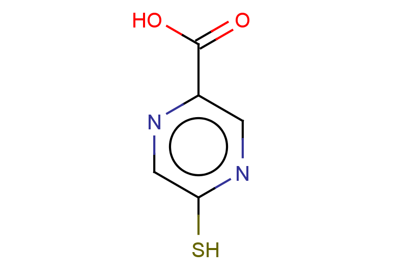 5-sulfanylpyrazine-2-carboxylic acid