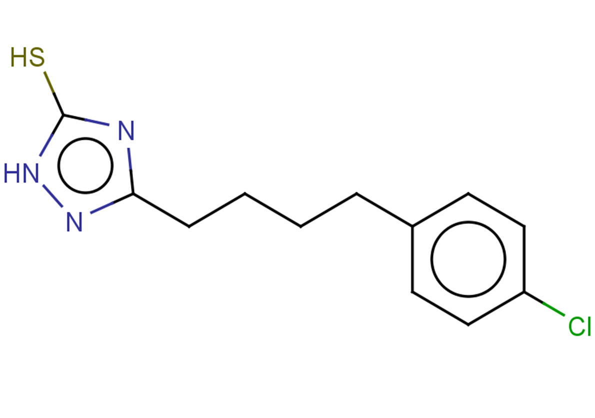 3-[4-(4-chlorophenyl)butyl]-1H-1,2,4-triazole-5-thiol