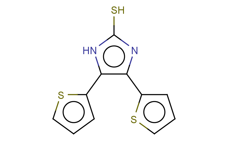 4,5-bis(thiophen-2-yl)-1H-imidazole-2-thiol
