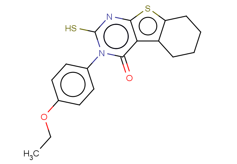 4-(4-ethoxyphenyl)-5-sulfanyl-8-thia-4,6-diazatricyclo[7.4.0.0,2,7]trideca-1(9),2(7),5-trien-3-one