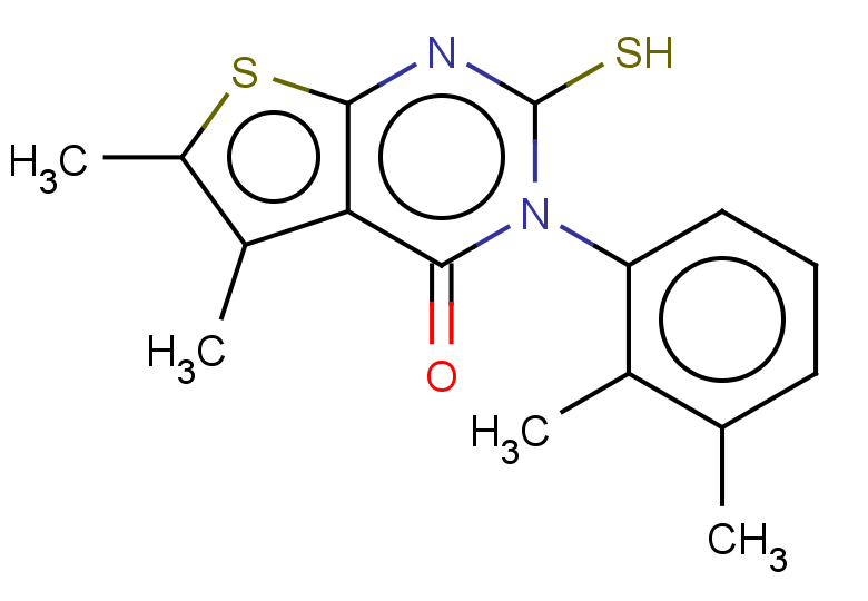 3-(2,3-dimethylphenyl)-5,6-dimethyl-2-sulfanyl-3H,4H-thieno[2,3-d]pyrimidin-4-one