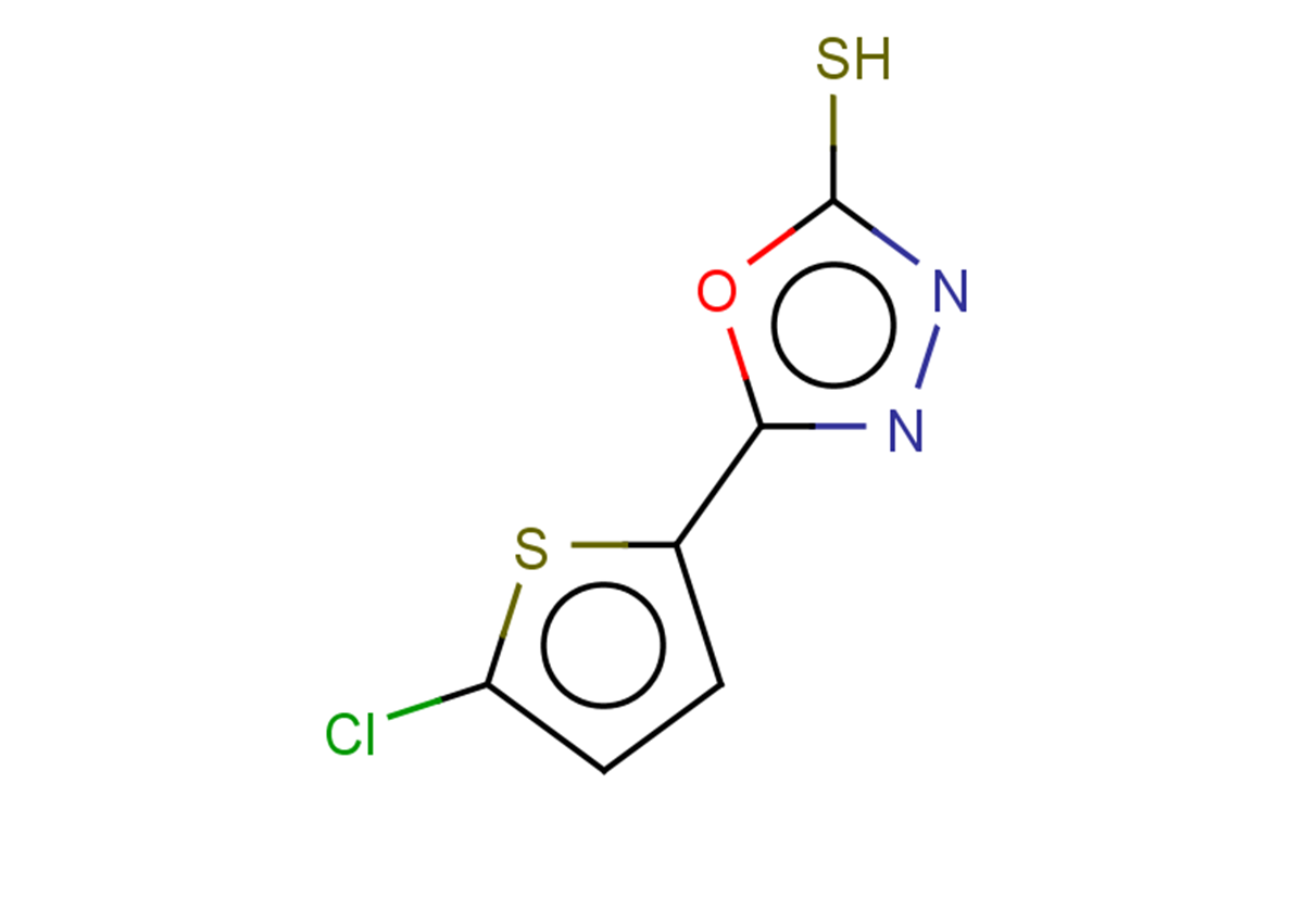 5-(5-chlorothiophen-2-yl)-1,3,4-oxadiazole-2-thiol