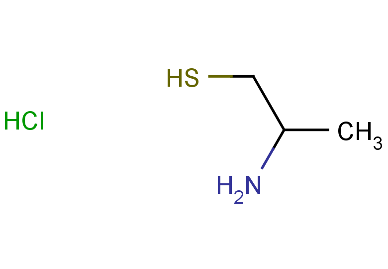 2-aminopropane-1-thiol hydrochloride