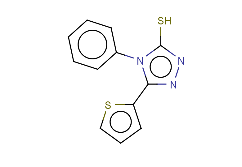 4-phenyl-5-(thiophen-2-yl)-4H-1,2,4-triazole-3-thiol