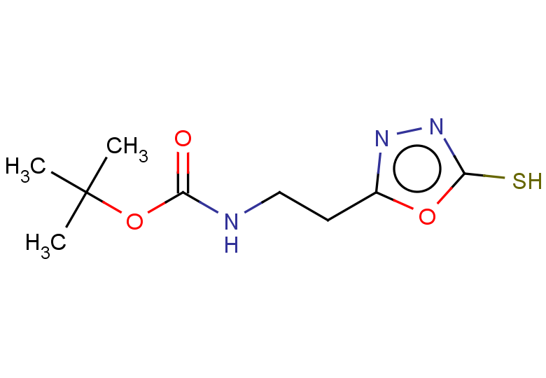 tert-butyl N-[2-(5-sulfanyl-1,3,4-oxadiazol-2-yl)ethyl]carbamate