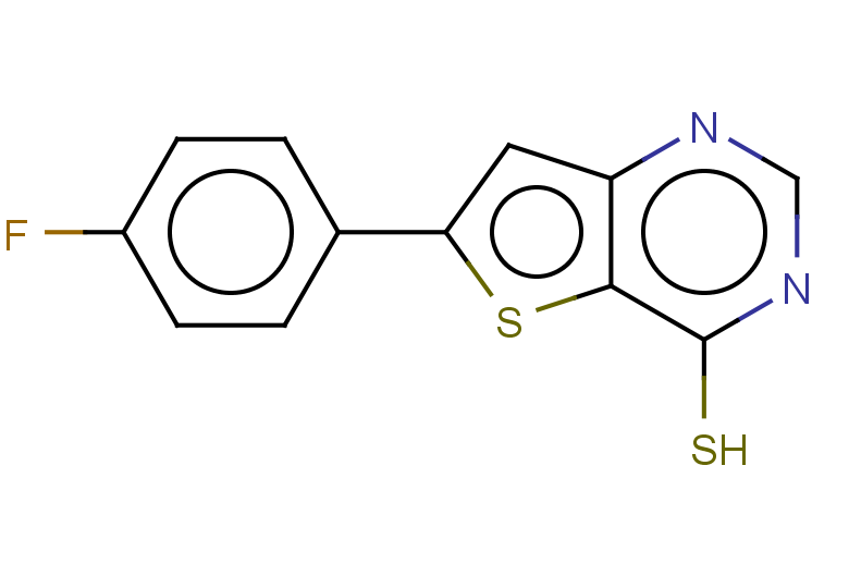 6-(4-fluorophenyl)thieno[3,2-d]pyrimidine-4-thiol