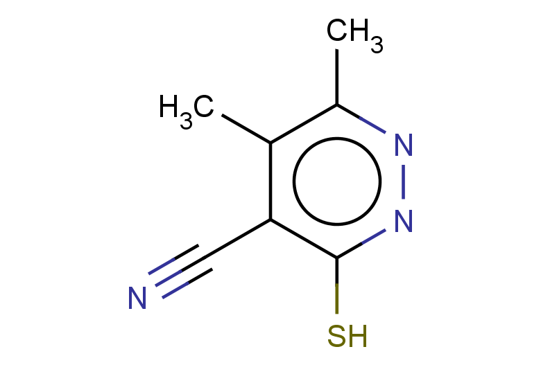 5,6-dimethyl-3-sulfanylpyridazine-4-carbonitrile