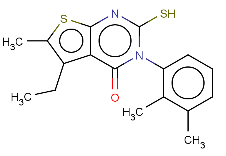 3-(2,3-dimethylphenyl)-5-ethyl-6-methyl-2-sulfanyl-3H,4H-thieno[2,3-d]pyrimidin-4-one