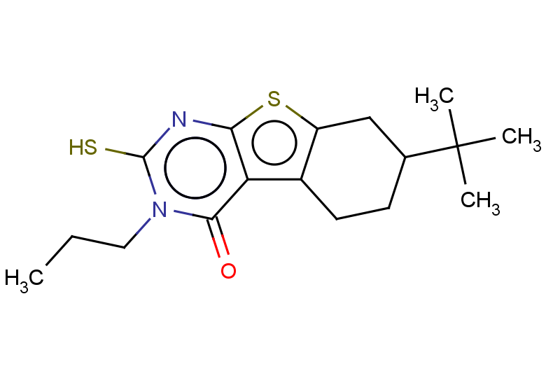 11-tert-butyl-4-propyl-5-sulfanyl-8-thia-4,6-diazatricyclo[7.4.0.0,2,7]trideca-1(9),2(7),5-trien-3-one