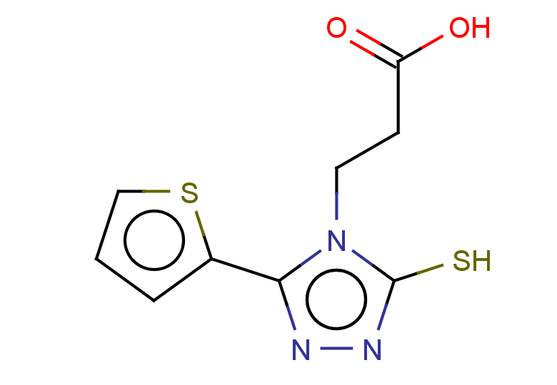 3-[3-sulfanyl-5-(thiophen-2-yl)-4H-1,2,4-triazol-4-yl]propanoic acid